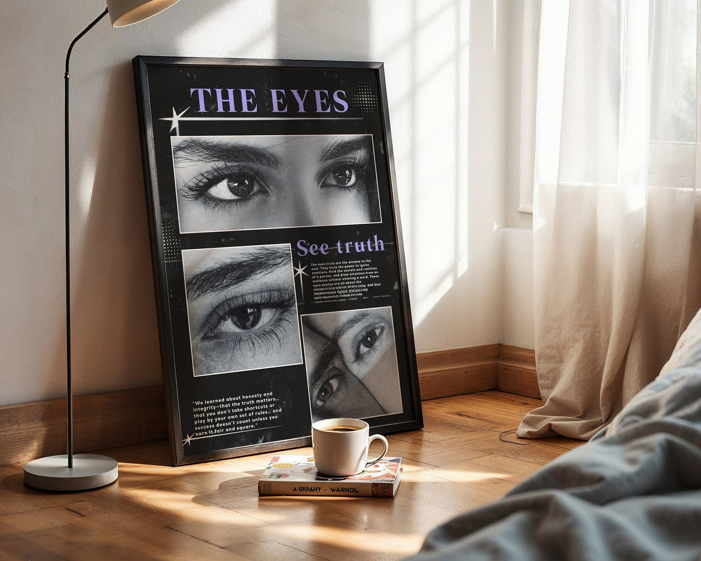 Kişiye Özel 'Eyez' Çift Posteri