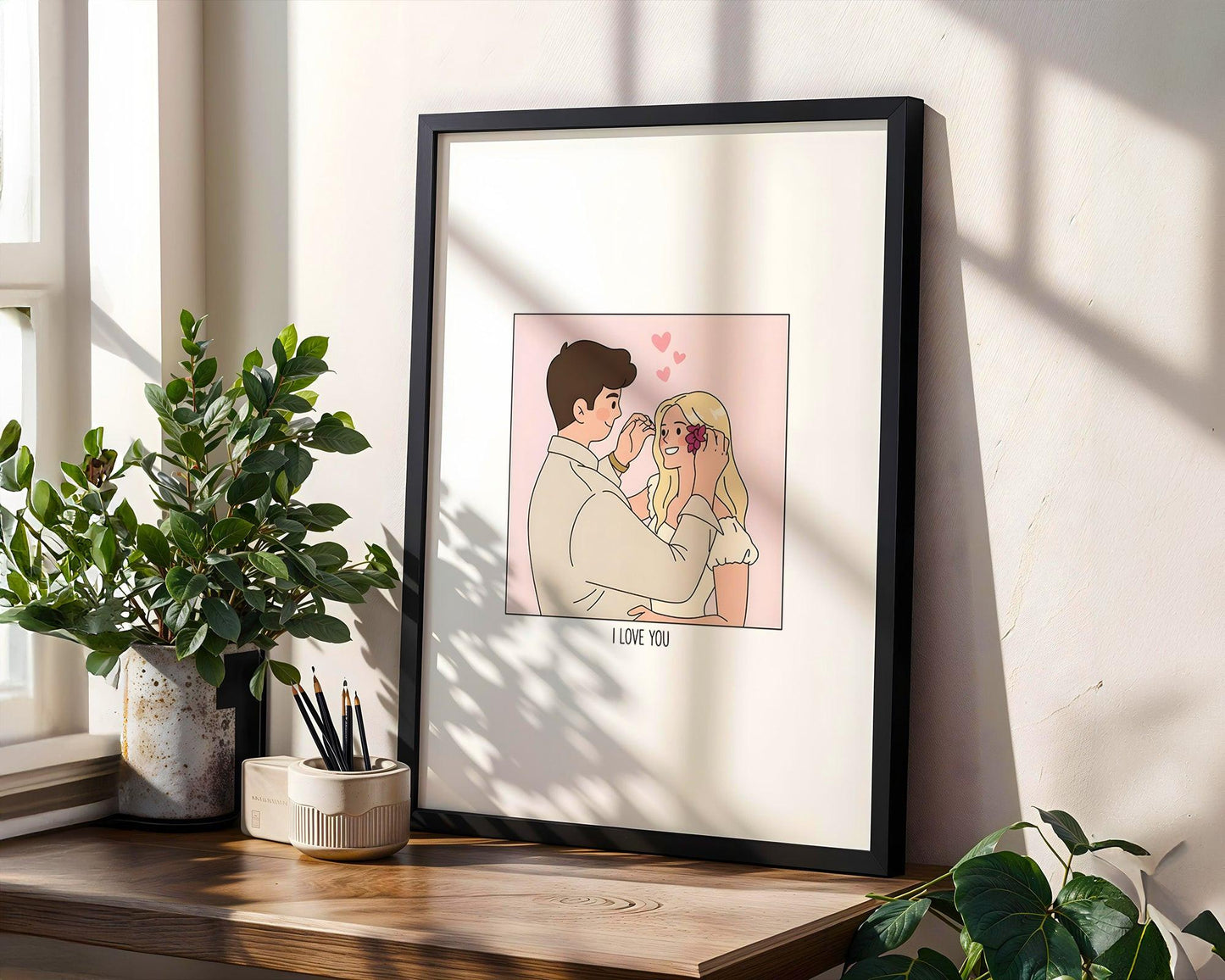 Kişiye Özel 'Cutie' Çift Posteri