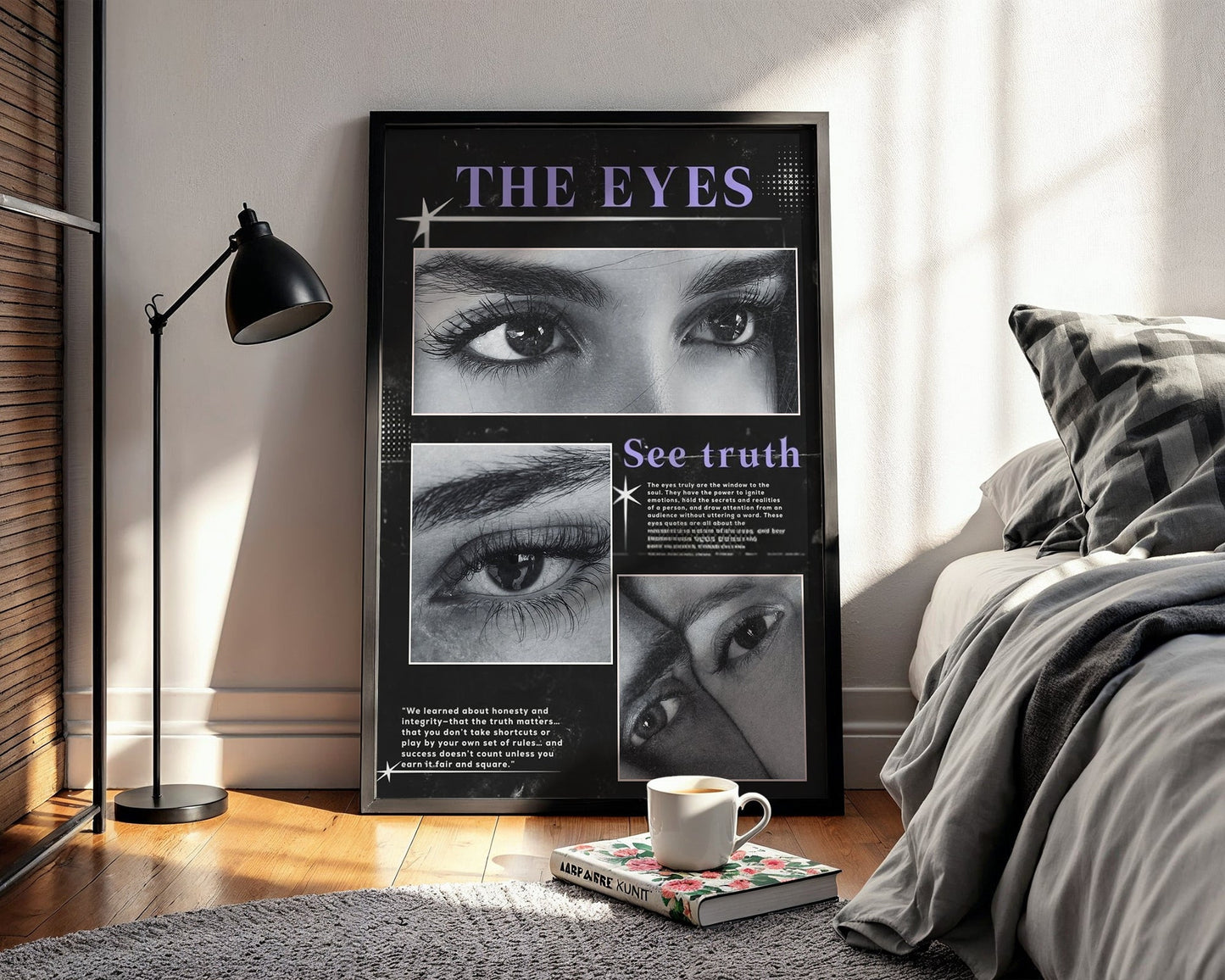 Kişiye Özel 'Eyez' Çift Posteri