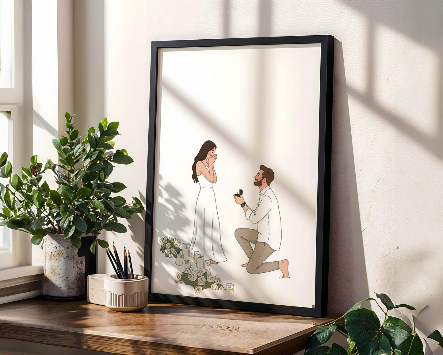 Kişiye Özel 'Forever' Çift Posteri