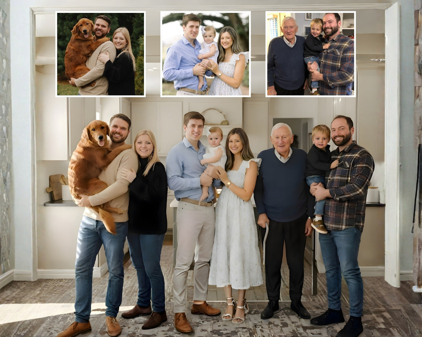 Tashra Gerçekçi Fotoğraf Birleştirme ve Kişiye Özel Fotoğraf Posteri