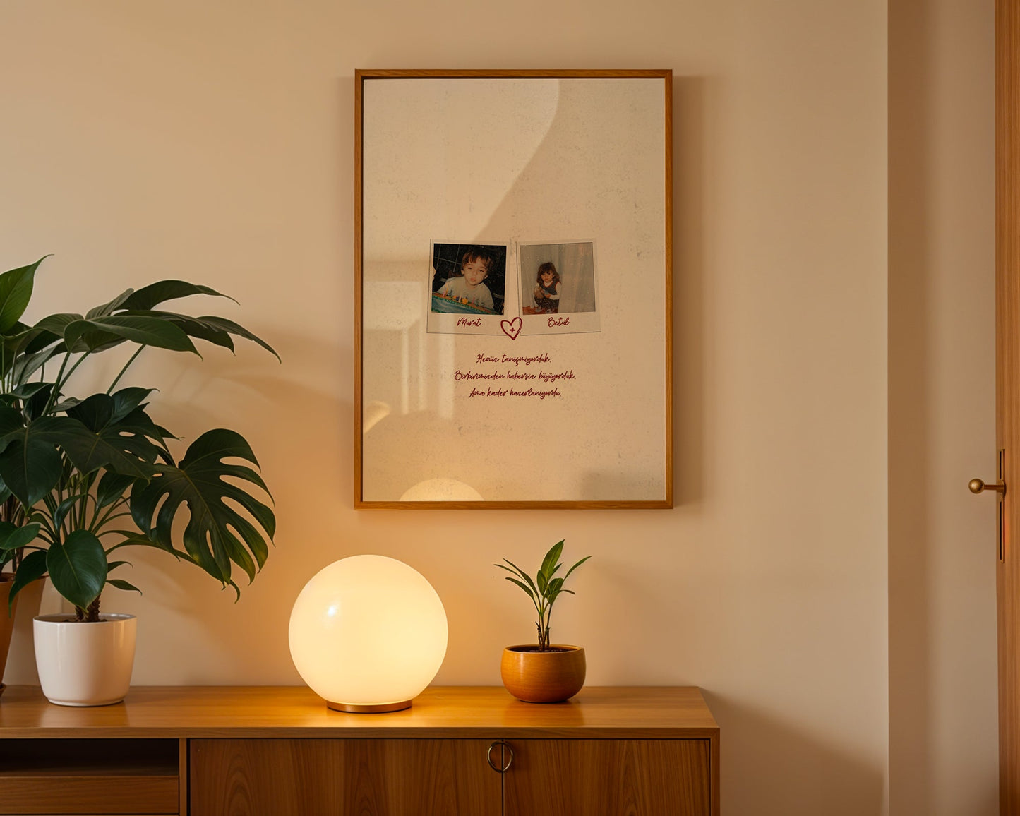 Kişiye Özel 'Paloroid' Çocukluk Fotografı Poster