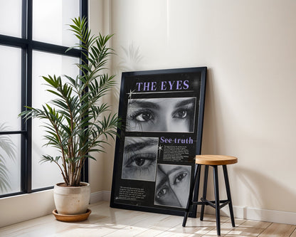 Kişiye Özel 'Eyez' Çift Posteri