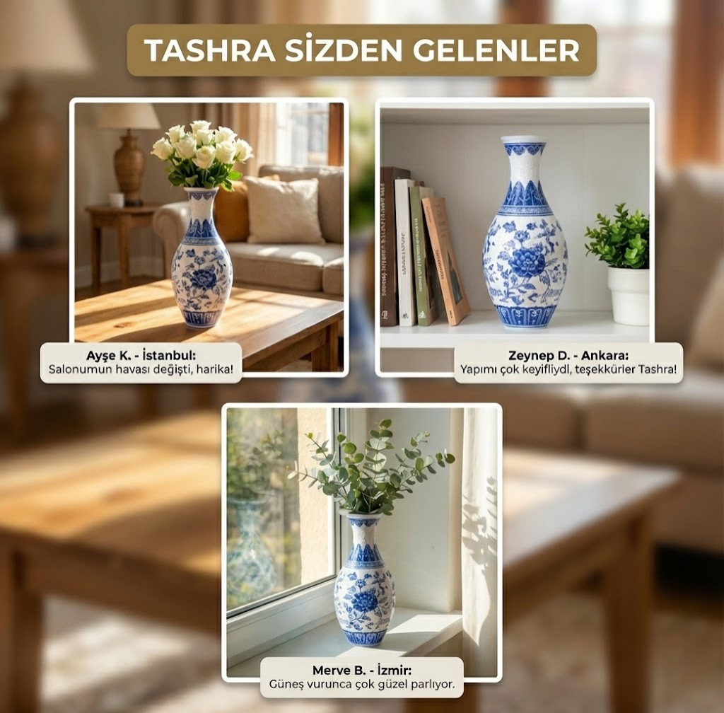 Tashra Premium 3D Puzzle Vazo