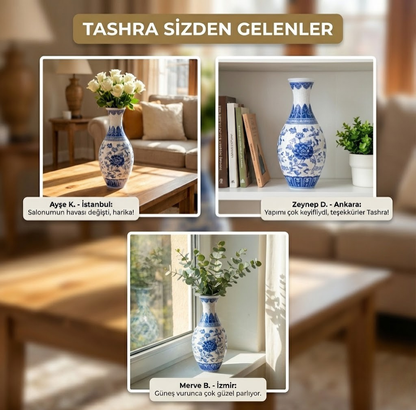 Tashra Premium 3D Puzzle Vazo