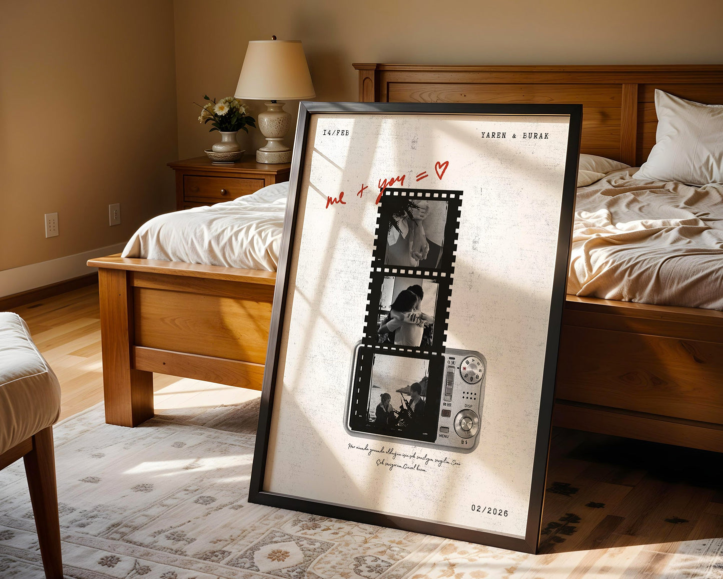 Kişiye Özel 'Analog' Çift Posteri