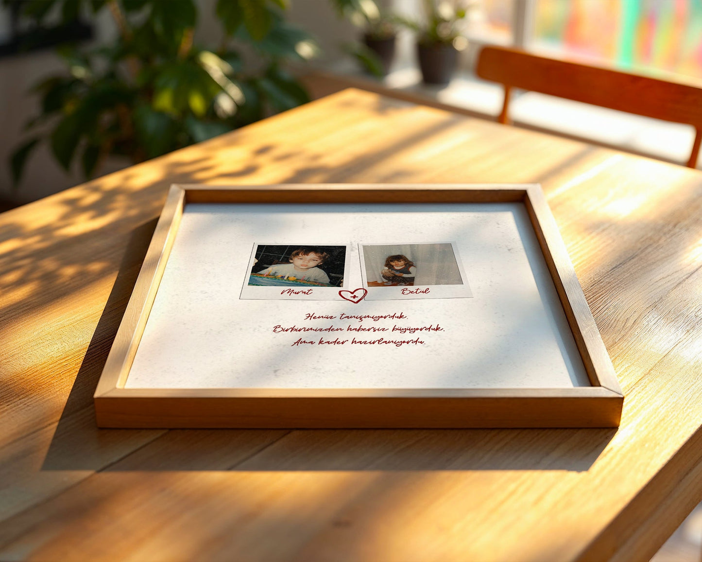 Kişiye Özel 'Paloroid' Çocukluk Fotografı Poster