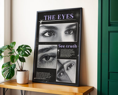 Kişiye Özel 'Eyez' Çift Posteri