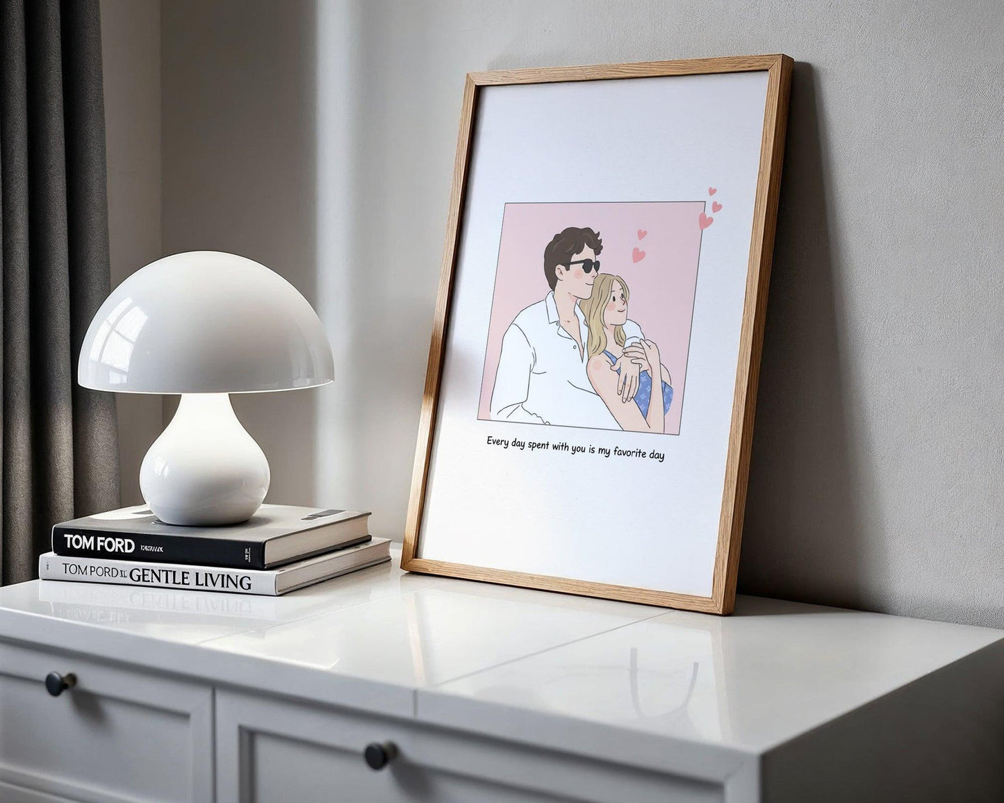 Kişiye Özel 'Cutie' Çift Posteri