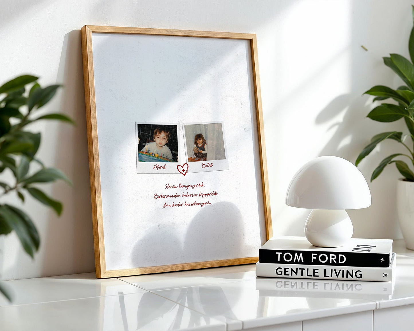 Kişiye Özel 'Paloroid' Çocukluk Fotografı Poster