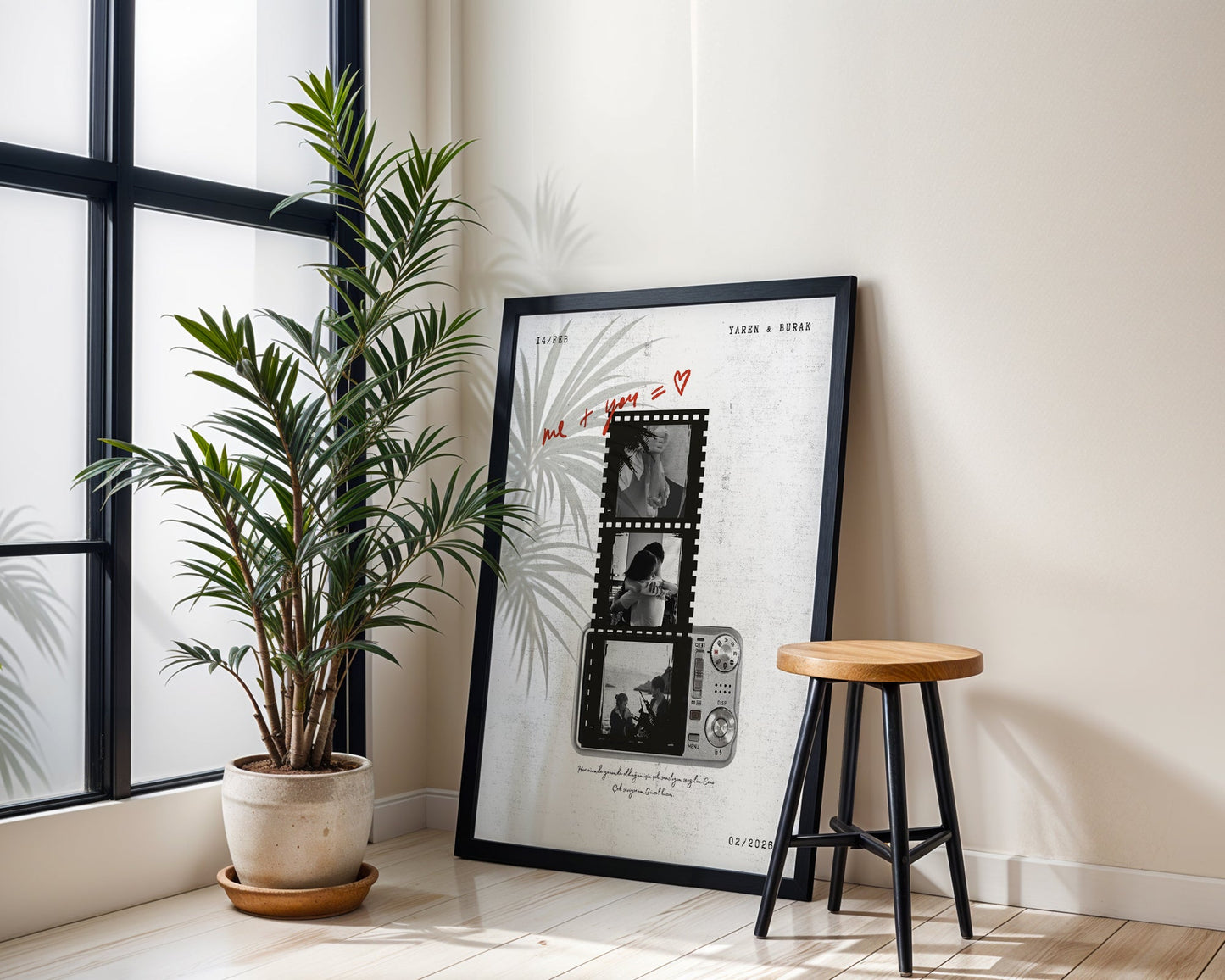 Kişiye Özel 'Analog' Çift Posteri