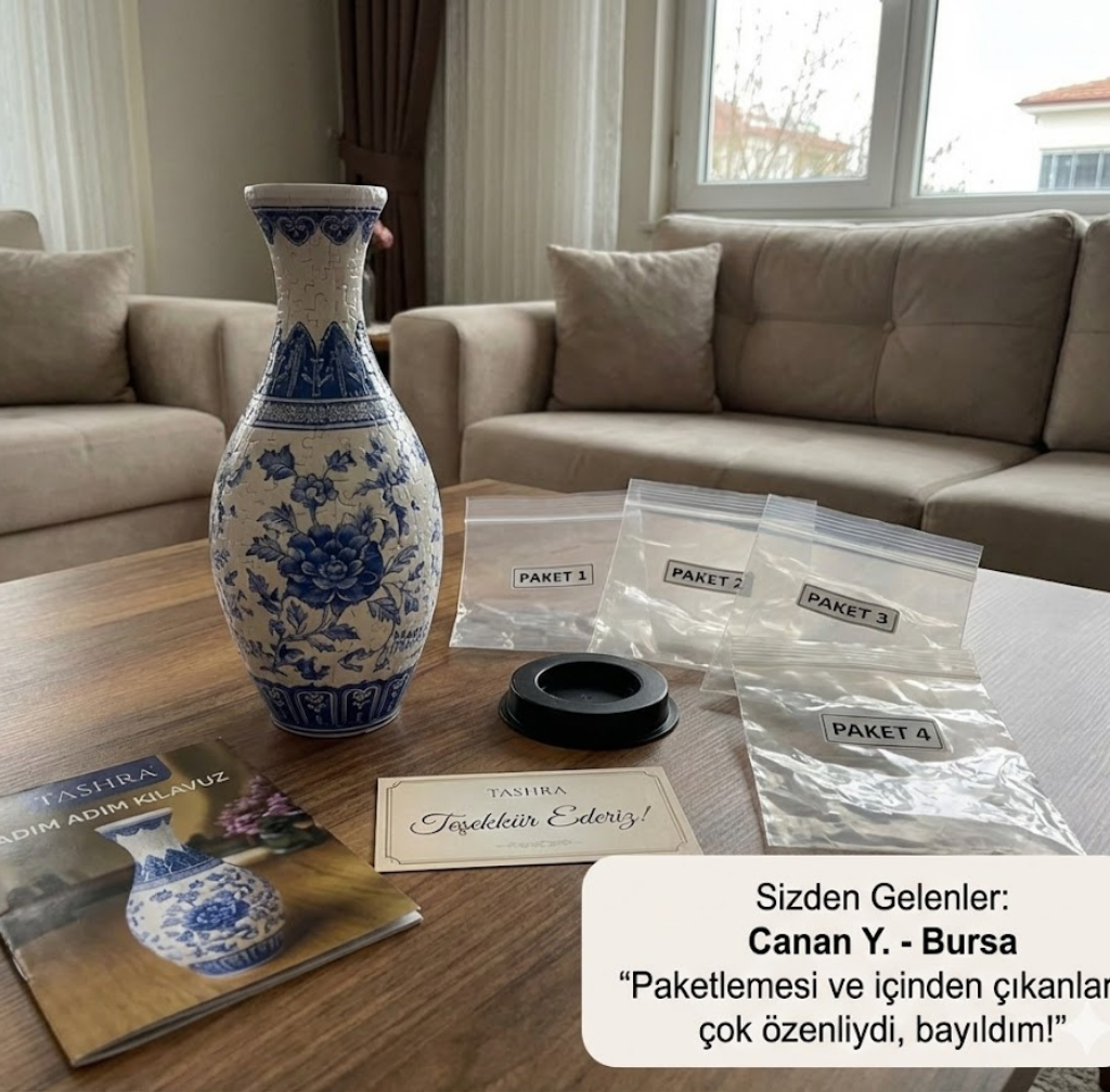 Tashra Premium 3D Puzzle Vazo