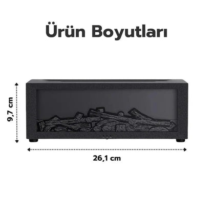 Mini Şömine Dekorasyonu