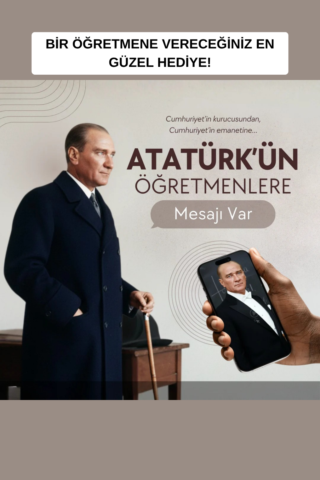 Tashra - Hatıraların Sesi - Atatürk'ten Öğretmeninize Özel Mesaj!