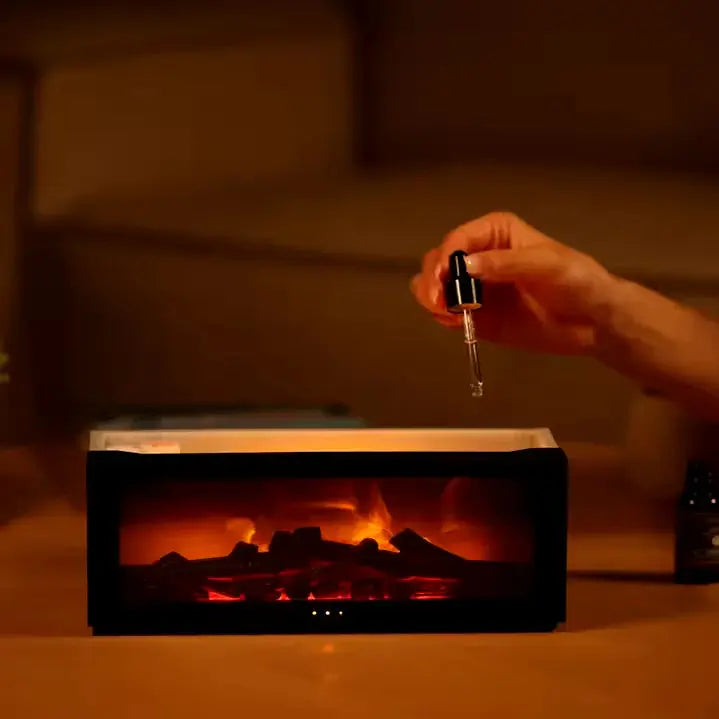 Mini Şömine Dekorasyonu